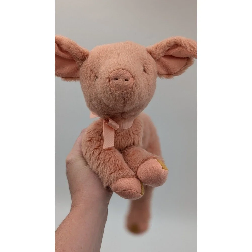 Bunnies By The Bay Pink Pig Plush 15